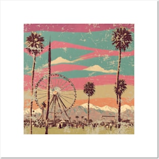 Coachella vintage 2024 Posters and Art